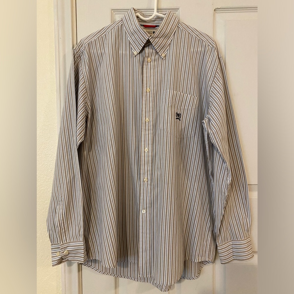 Tommy Hilfiger Crest Dress Shirt L